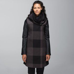 Lululemon Savasana Softshell II Black / Camp Check Black Soot Light / Black